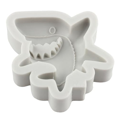 Shark Polymer Clay Mold Sea Animal Silicone Molds for DIY Crafts Air Dry Plaster Jewelry Making Polymer Clay Epoxy Resin Casting - color: Style B