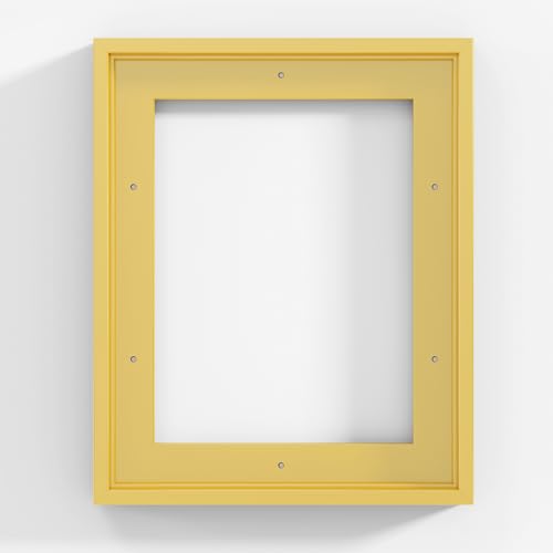 Venusmiles Canvas Frame 8x10 Frame for Canvas Painting Floating for 1" Deep, Floater for Canvas Artist Panel Oil Painting Wall Art Décor, Vertical or Horizontal Picture Wall Decor, Gold - color: Gold, size: 8x10, 1P