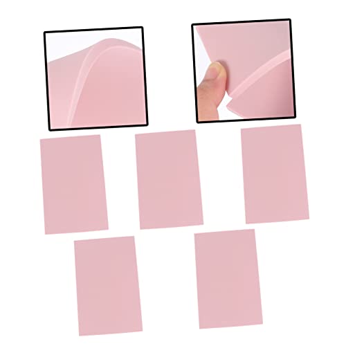 Veemoon 5pcs Rubber Carving Blocks for Stamp Making Soft Smooth Edges for Easy Handling for Crafts and Art Projects Versatile Stamp Accessories