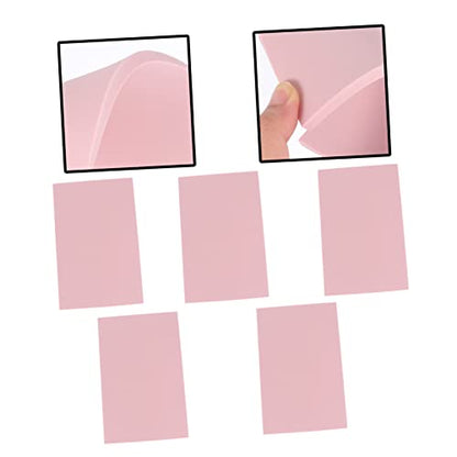 Veemoon 5pcs Rubber Carving Blocks for Stamp Making Soft Smooth Edges for Easy Handling for Crafts and Art Projects Versatile Stamp Accessories
