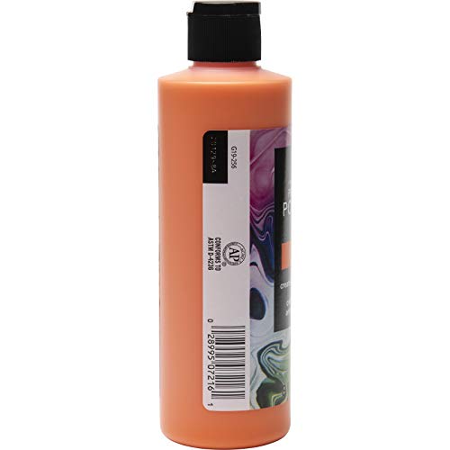 FolkArt Pre-Mixed Acrylic Pouring Paint, 8 oz, Orange - color: Orange