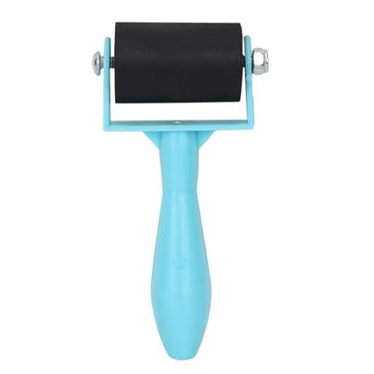 Generic Art Supplies Plastic Handle Printmaking Brayer Roller, Flexible and Practical Painting Tool for Printmaking, Great for Artists and Hobbyists (Green) - color: Green