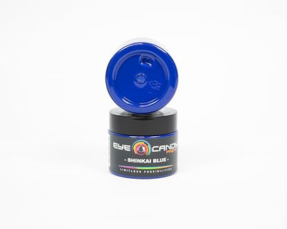 Eye Candy Resin Pigment Paste – Highly Pigmented Epoxy Color, 2 oz, Solid Non-Metallic, Mixable for Custom Shades (Shinkai Blue) - color: Shinkai Blue