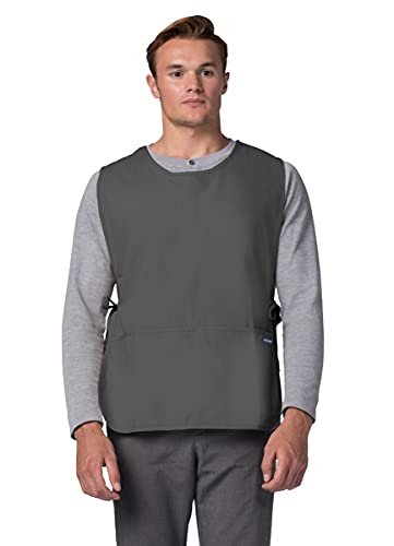 Adar Universal Cobbler Apron 2 Pack - Unisex Cobbler Apron - color: Pewter, size: X-Large