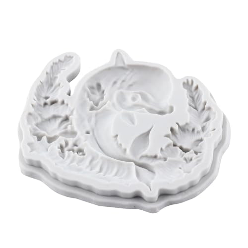 Dolphin Polymer Clay Molds Dolphin Silicone Resin Mold for DIY Crafts Epoxy Resin Casting Air Dry Polymer Clay Plaster Jewelry Making - color: Style L