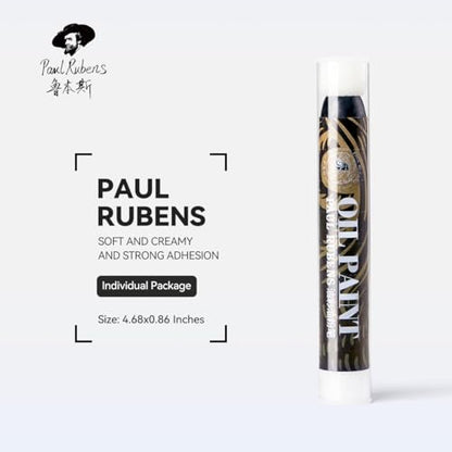 Paul Rubens Jumbo Black Oil Pastels - 2 Pack (60g Each, 0.79"x4.72"), Extra Soft & Creamy, Professional Blendable Pastel Sticks for Artists, Students, Sketching & Large Areas - color: Black