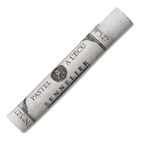 SENNELIER Extra-Soft French Pastel for Professional Artists, Intense White 527 - color: Intense White 527