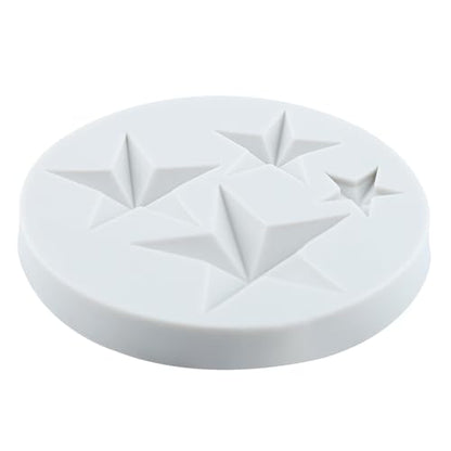Star Polymer Clay Mold Five Pointed Star Silicone Molds for DIY Crafts Air Dry Plaster Polymer Clay Epoxy Resin Casting Jewelry Making - color: Style B