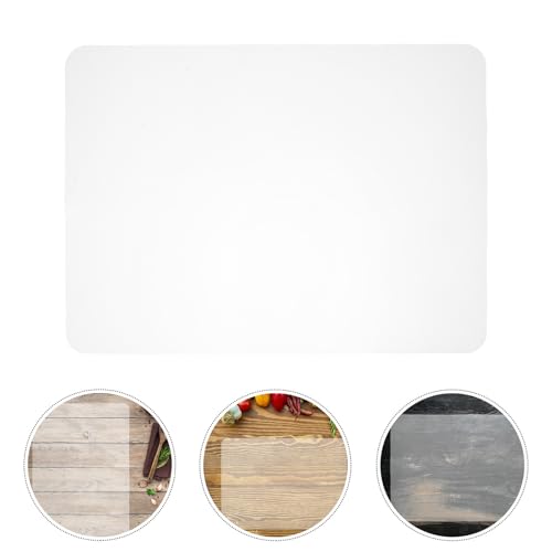 VICASKY 2pcs Silicone Table Mats Non-Stick and Heat Resistant Scratch Protection, Waterproof Dining Table Covers for Kitchen, Crafting, Work, and DIY Use, Suitable