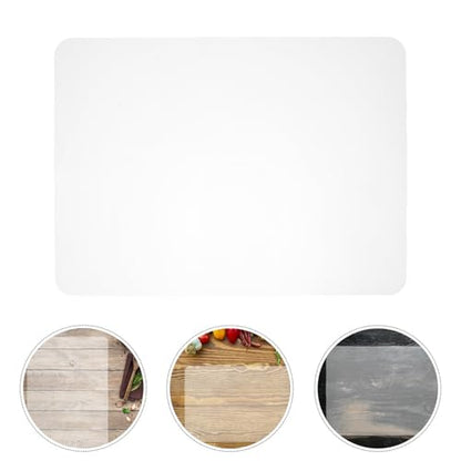 VICASKY 2pcs Silicone Table Mats Non-Stick and Heat Resistant Scratch Protection, Waterproof Dining Table Covers for Kitchen, Crafting, Work, and DIY Use, Suitable
