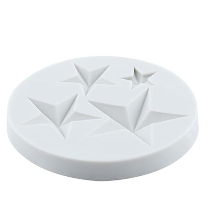 Star Polymer Clay Mold Five Pointed Star Silicone Molds for DIY Crafts Air Dry Plaster Polymer Clay Epoxy Resin Casting Jewelry Making - color: Style B