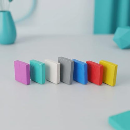 Kisangel 60pcs Kneaded Rubber Erasers: Colorful Drawing Kneadable Eraser - Back to School Supplies for Students Teacher Art Charcoal Pencils Sketching