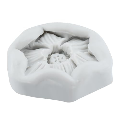 Flower Polymer Clay Mold Flower Silicone Molds for DIY Crafts Epoxy Resin Casting Air Dry Polymer Clay Plaster Jewelry Making - color: Style N
