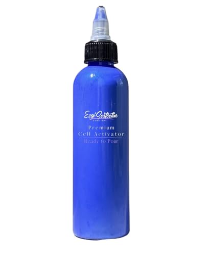 Cell Activator for Acrylic Pouring, Metallic Giorgio Blue - color: Metallic Giorgio Blue