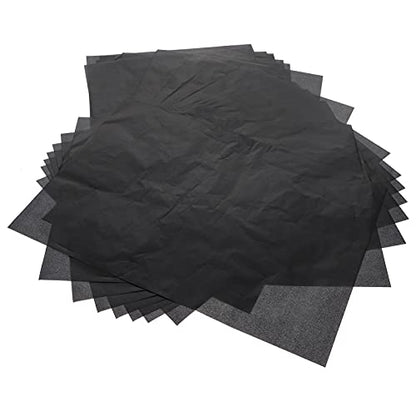 DOITOOL 25 Sheets Tracing Paper Carbon Graphite Transfer Carbon Paper Black Art Craft