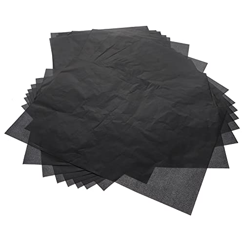DOITOOL 25 Sheets Tracing Paper Carbon Graphite Transfer Carbon Paper Black Art Craft