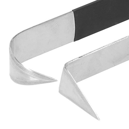 Generic 4Pcs Pottery Sculpture Tools, Stainless Steel Carving Set Anti Slip Rubber Handle DIY Modeling Kit for Clay Embryo Repair Craft Art Beginner Use
