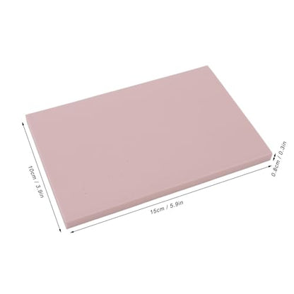 10PCS Rubber Stamp Carving Block, Soft Easy Carve Stamp Making Kit for DIY Printmaking, Premium Carving Rubber Blocks with Smooth Surface for Beginners and Crafters (Pink) - color: Pink