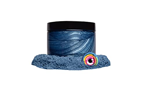 Eye Candy Pigments Premium Blue Mica Powder - Carolina Blue (50gr) - for Epoxy, Resin, Soap, Paint, Woodworking, Acrylic Pouring, Bath Bombs, Fishing Lures - DIY Arts and Crafts Additive - color: Carolina Blue