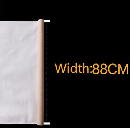 Cotton Canvas Roll, Linen Blend Primed Canvas Roll for Acrylic Oil Painting 1M Length Widths 28-88cm(Width 88cm 1M Length) - color: Width 88cm 1M length
