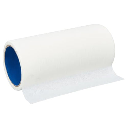 OLYCRAFT 21.9 Yards Textured Paper Tape Tape Textured Paper for Painting Masking Frisket Tracing Frisket White Adhesive Painting Tapes 7.9 Inch Wide Painters Tape for Artists and DIY Projects - size: 7.9 Inch