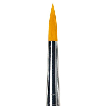da Vinci Series 353R Primo Synthetic Round Brush, Size 12. (353R-12) - color: Red, style: Round Synthetic