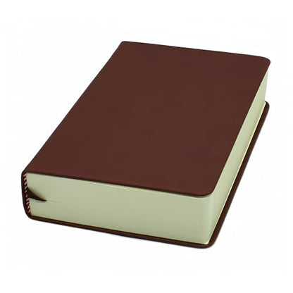 jooact Thick Sketchbook 660 Pages Notebook Soft Faux Leather Cover Journal 80GSM Paper Notepad Drawing Book Memo Writing Sketch Pad Diary Notebook - color: Brown, size: A6