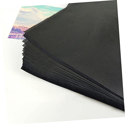 SHINEOFI Transfer Paper 75 Sheets Graphite Carbon Paper Easy to Use for Drawing and Tracing
