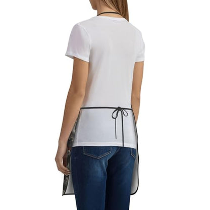 Waterproof Landscape Painting Apron with Pocket, Durable, Soft, Wrinkle-Free for Kitchen & Crafts & BBQ