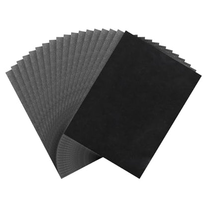 PATIKIL Carbon Paper, 100 Sheet A4 Graphite Transfer Tracing Copy Paper for Tracing Drawing Writing on Wooden Canvas Paper 8.3" x 11.7" Black - color: Black