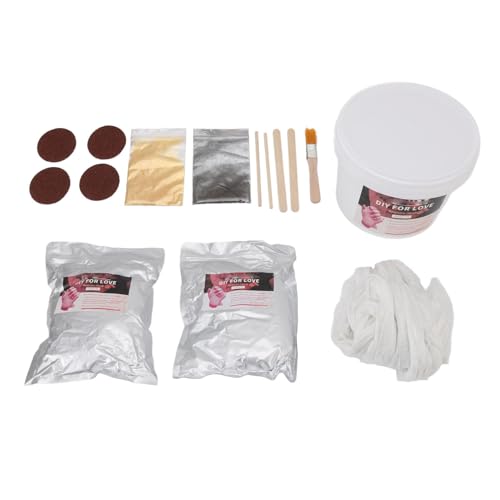 Pilipane 3D Hand Casting Kit Plaster Powder Stereoscopic Hand Model Making Tools for Family Couples Anniversary Valentines Day Wedding Gift