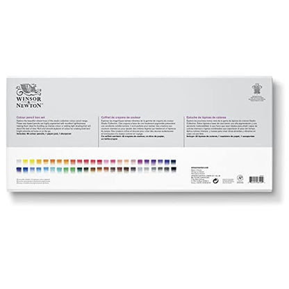 Winsor & Newton Studio Collection Artist Pencils, Colour Pencil Box Set, Set of 50 - style: 50 Color Pencils