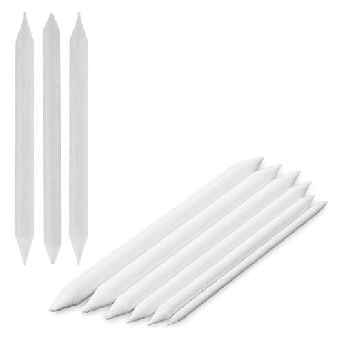 3/9Pcs Double-end Blending Stumps Tortillions Set for Artist Sketching Drawing Studio Drawing Equipment - color: 9 pieces of paper an