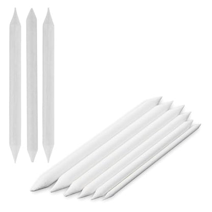 3/9Pcs Double-end Blending Stumps Tortillions Set for Artist Sketching Drawing Studio Drawing Equipment - color: 9 pieces of paper an