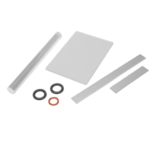 Pssopp Acrylic Clay Rolling Pin Polymer Clay Cutter Tools Set, Acrylic Rolling Pin Ceramic Cutters Slicer Kit for Sculpting Modeling Crafts Hand Making Tools