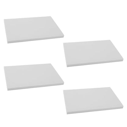 10PCS Rubber Stamp Carving Block, Soft DIY Printmaking Stamp Making Kit, Easy to Carve Engraving Blocks for Scrapbooking and Craft Projects (White) - color: White