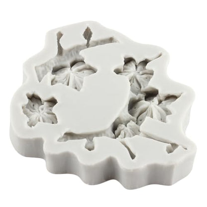 Plum Blossom Polymer Clay Molds Plum Blossom Branch Silicone Mold for DIY Crafts Epoxy Resin Casting Air Dry Polymer Clay Plaster Jewelry Making - color: Style D
