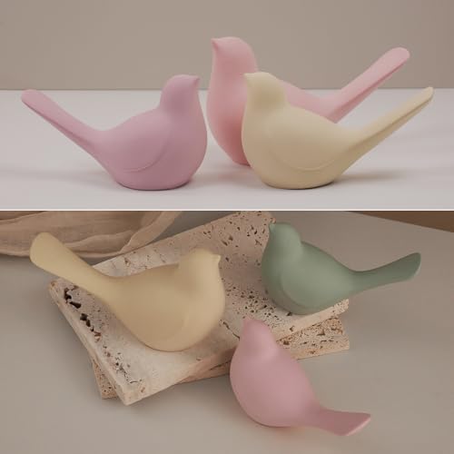2PCS Bird Silicone Molds, 3D Bird Epoxy Resin Molds, Cute Animal Resin Casting Concrete Mold Unique Display Mold DIY Art Crafts Wall Hanging Halloween Christmas Home Decoration - color: 2x Bird