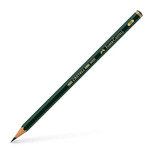 Castell 9000 Graphite Pencil - 5B - size: 1 Count (Pack of 1), style: 5B