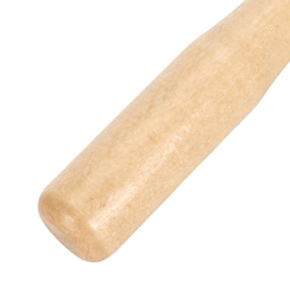 10cm Hard Rubber Printmaking Roller with Wooden Handle, Handheld Ink Rolling Tool Suitable for Woodblock Printing and Handmade Art Pigment Coating
