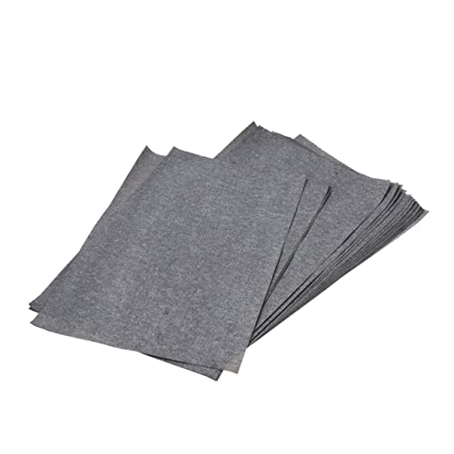 SEWOART 50 Sheets Graphite Carbon Transfer Paper for Tracing and Painting Black Sturdy Copy Paper for Artists Students