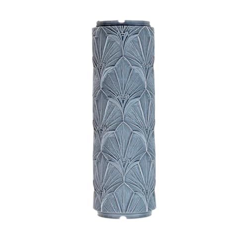 Art Deco Fan Pattern Clay Texture Roller 4" for Polymer Clay - color: Art Deco Fan Pattern Roller