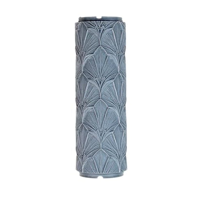 Art Deco Fan Pattern Clay Texture Roller 4" for Polymer Clay - color: Art Deco Fan Pattern Roller