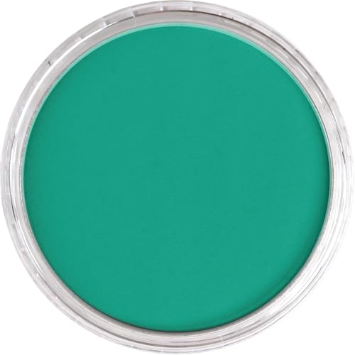 PanPastel Artist Pastels by GOLDEN, Phthalo Green, 2.44” / 62mm Pan Diameter, Professional Artist Pastels, Unique Pan Format (cake-like) - color: Phthalo Green, size: 9 ml (Pack of 1)