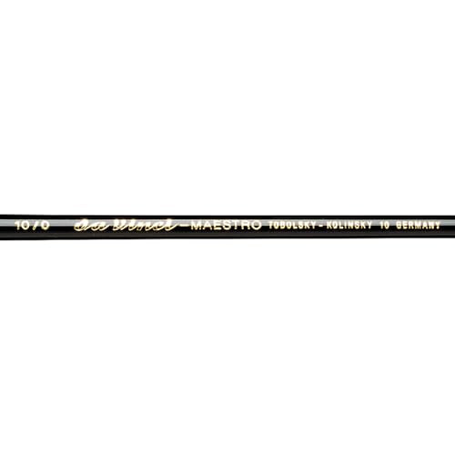 da Vinci Watercolor Series 10 Maestro Paint Brush, Round Kolinsky Red Sable, Size 10/0 (36809) - size: Size 10/0, style: Round Series 10
