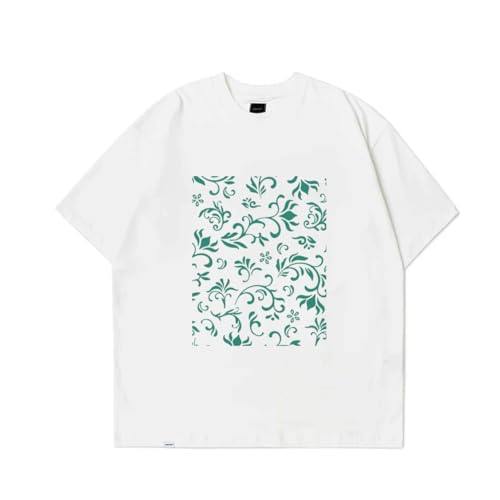 2 Pcs Flower Borders Silkscreen Stencil, Reusable Self-Adhesive Silk Screen Printing Plants Pattern Mesh Transfers Stencil for Painting on Wood Fabric DIY T-Shirt, 8.7x11 Inches - style: Plants