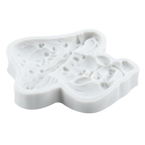 Mushroom Polymer Clay Mold Mushroom Silicone Resin Molds for DIY Crafts Epoxy Resin Casting Air Dry Polymer Clay Plaster Jewelry Making - color: Style C