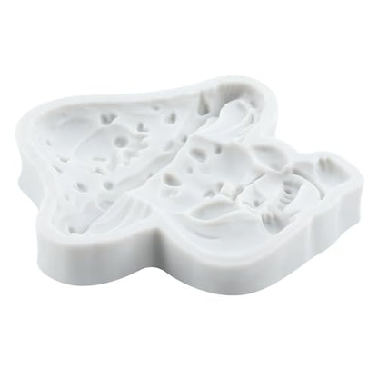 Mushroom Polymer Clay Mold Mushroom Silicone Resin Molds for DIY Crafts Epoxy Resin Casting Air Dry Polymer Clay Plaster Jewelry Making - color: Style C