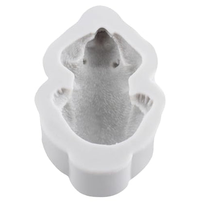 3D Polar Bear Silicone Resin Mold Ocean Animal Polymer Clay Molds for DIY Crafts Epoxy Resin Casting Air Dry Polymer Clay Plaster Jewelry Making - color: Style I