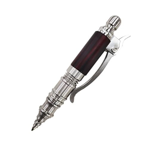 Dr. Metalleung Compact Stainless Steel Bolt Action Pen: The Ultimate Pocket - Sized EDC Essential - style: Contemporary